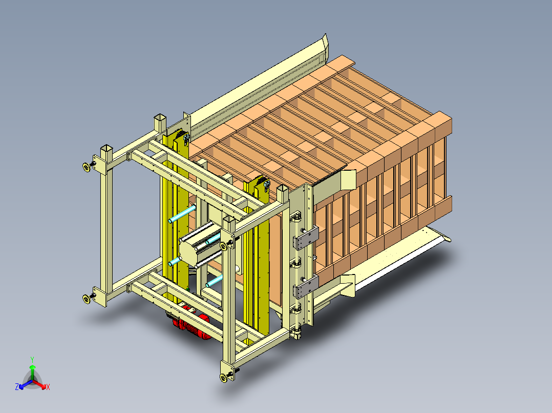 ST-500 多层存储周转架