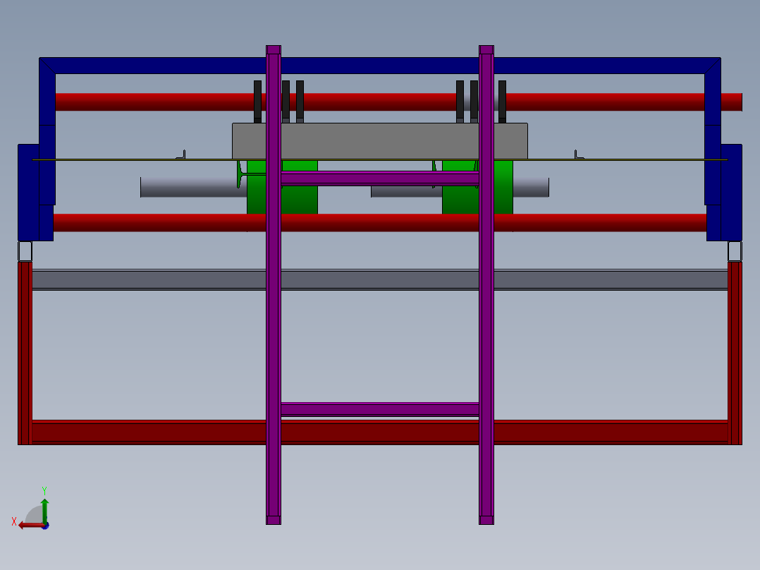 A2004581-木材切割机后视图