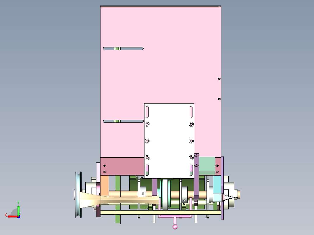 FS-180 烘焙原料定量喂料机后视图