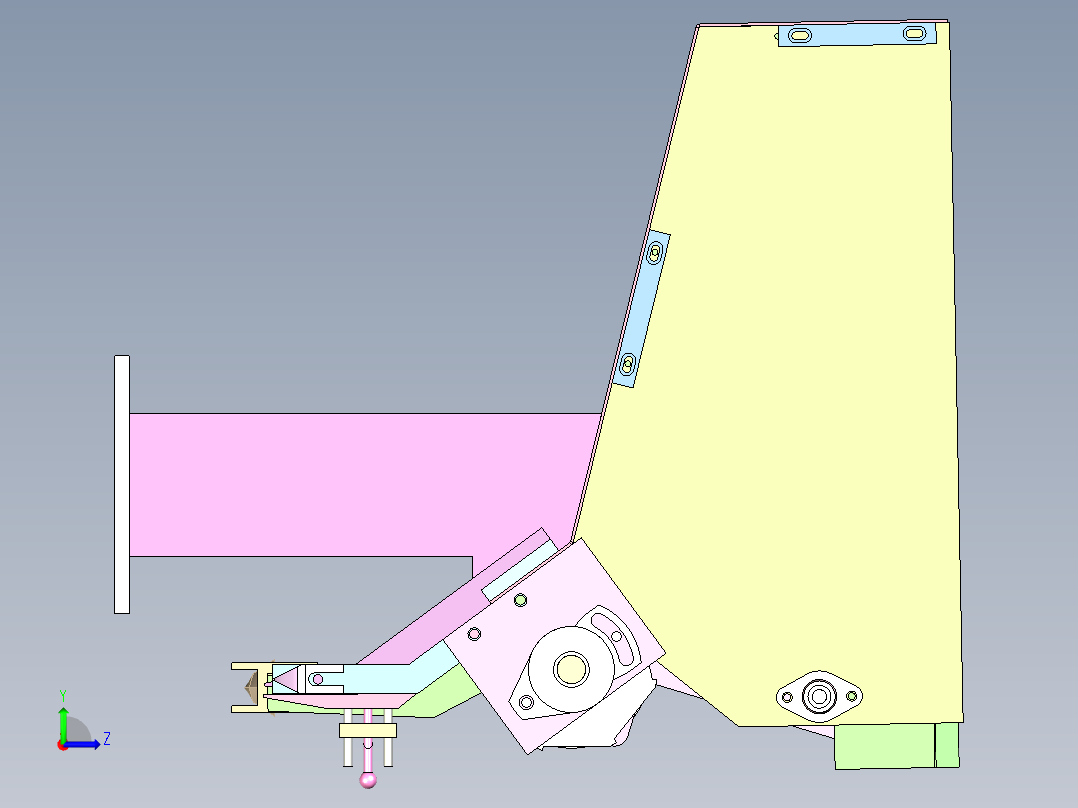 FS-180 烘焙原料定量喂料机左视图