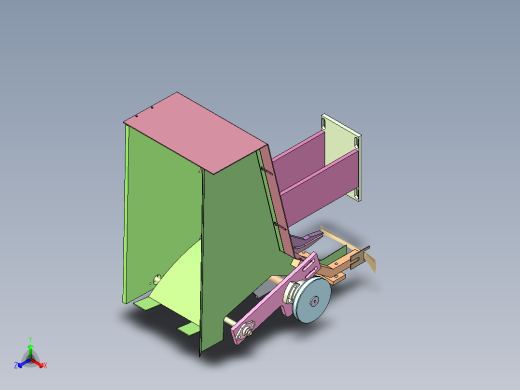 FS-180 烘焙原料定量喂料机正等轴测缩略图