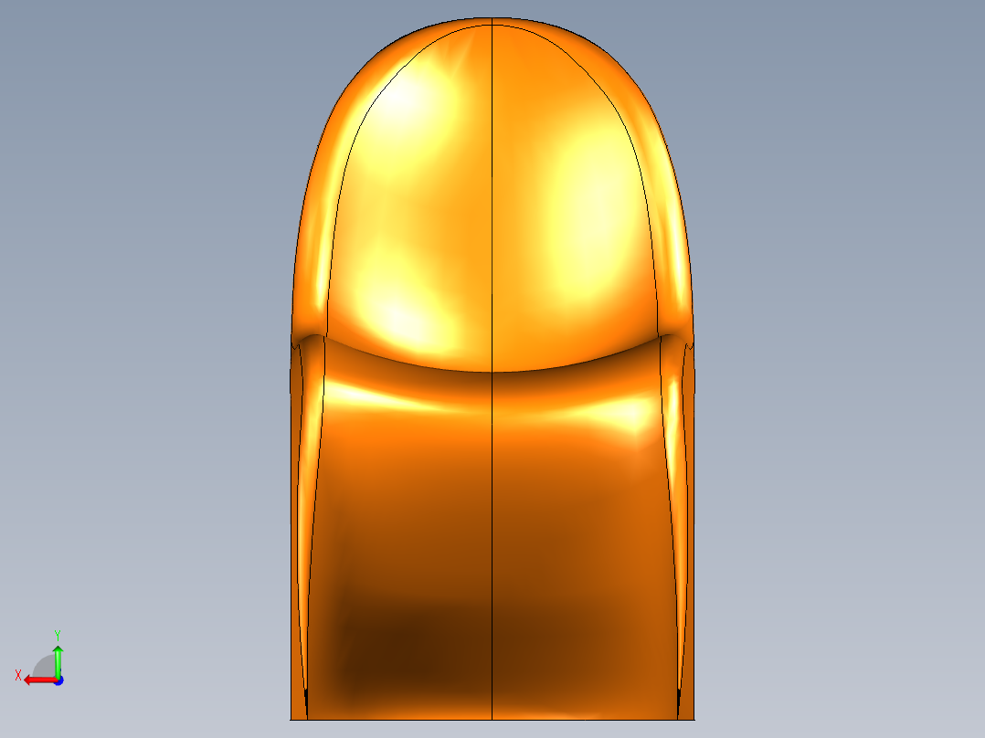 A3004571-潘顿椅后视图