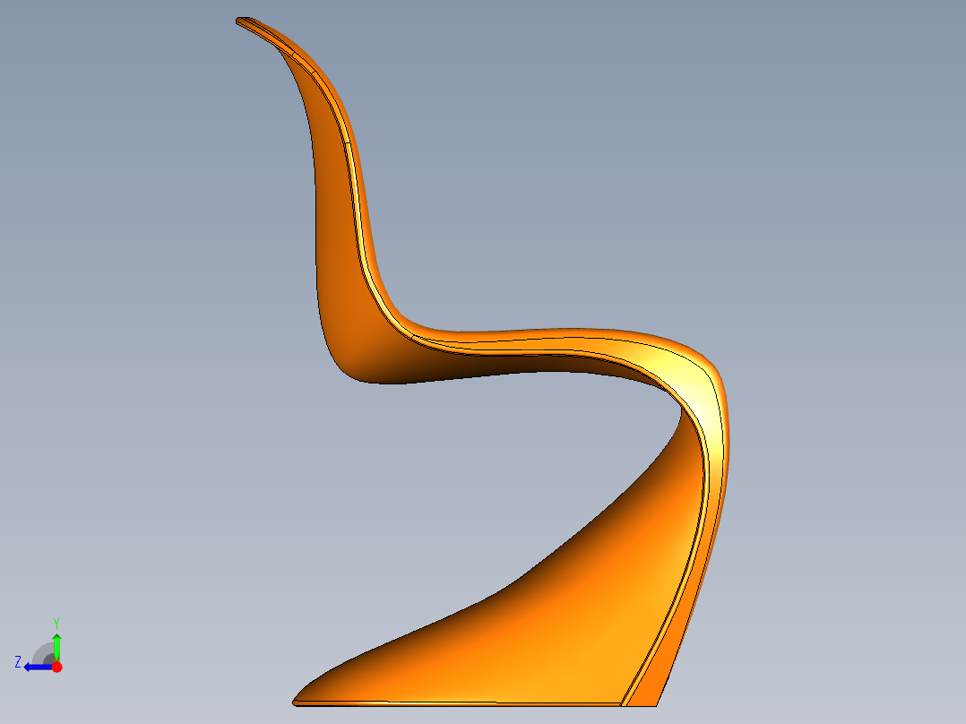 A3004571-潘顿椅右视图