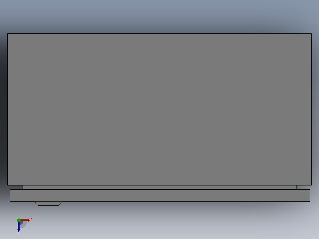 380x380x210电箱俯视图