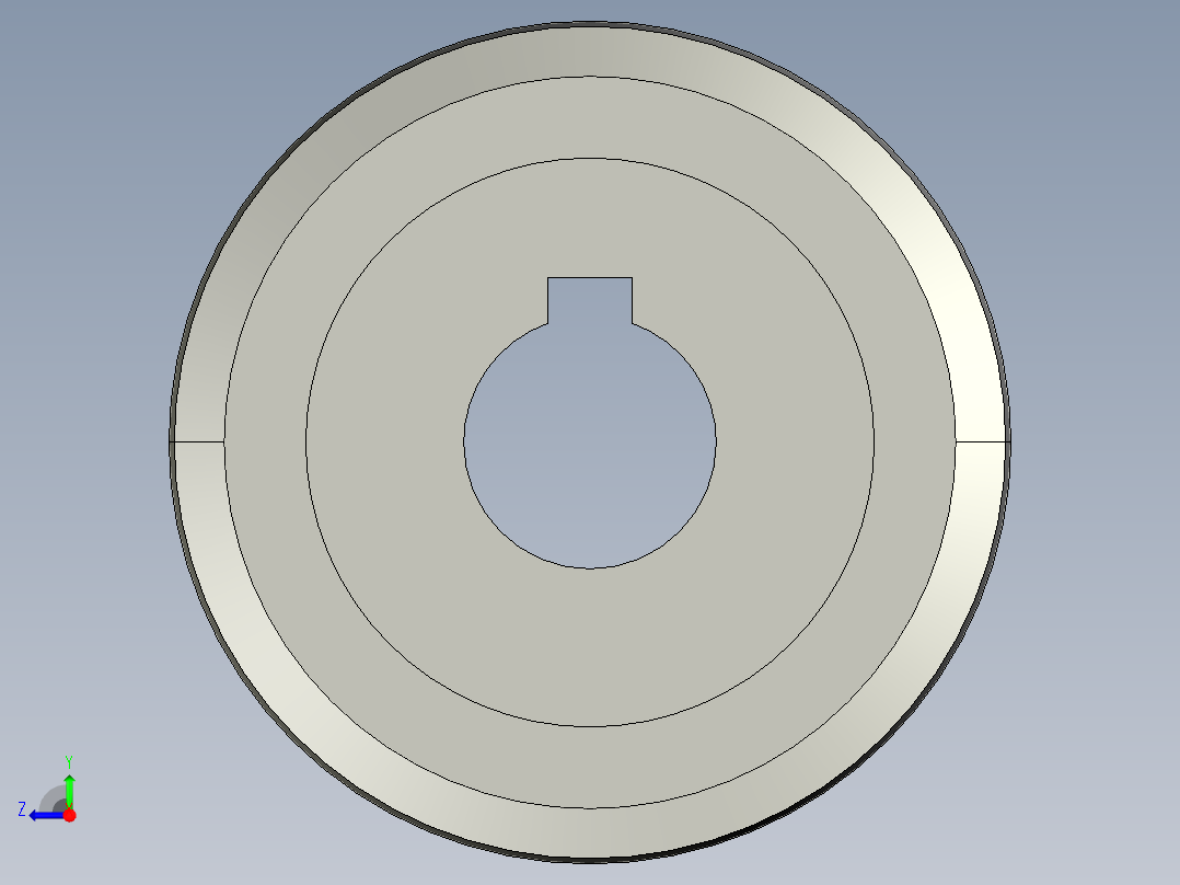 同步带轮HTPA22S5M150_A_N12右视图