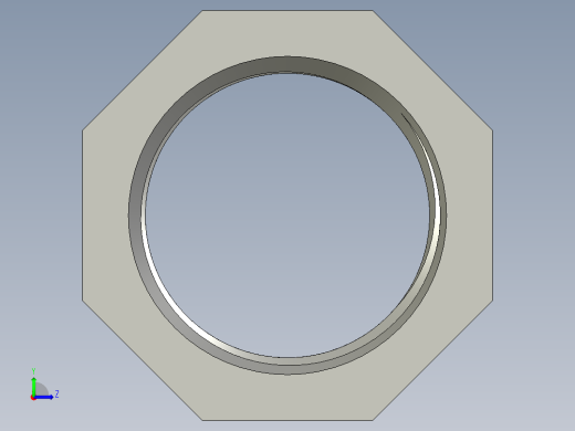 螺纹管转接头-内外丝异径 DN32-DN25左视缩略图