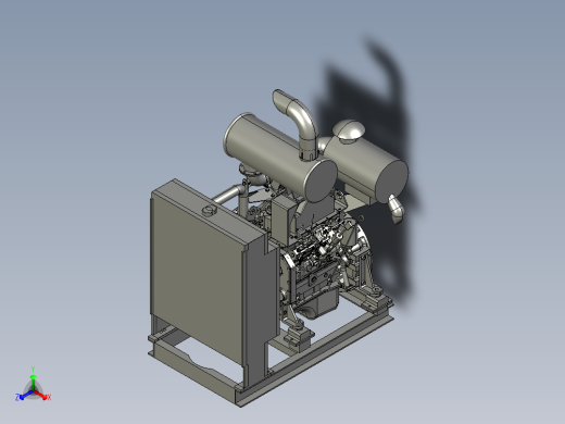 康明斯发动机70KW