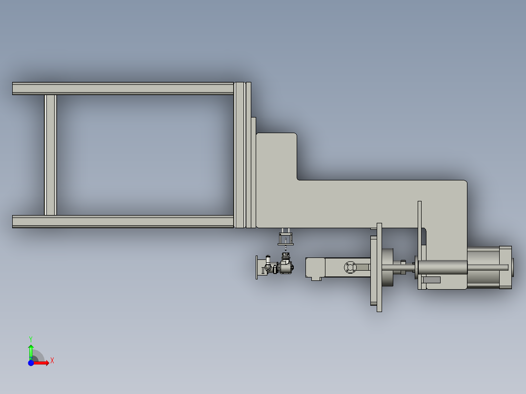 总成打紧工位3前视图