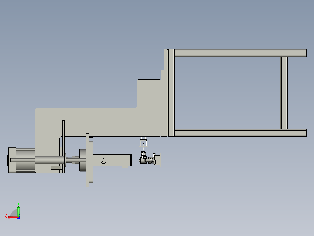 总成打紧工位3后视图