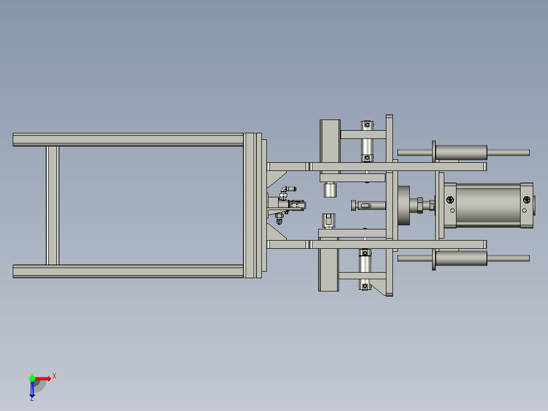 总成打紧工位3俯视图