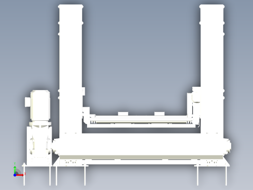 牙叉式升降提升辊道机前视缩略图
