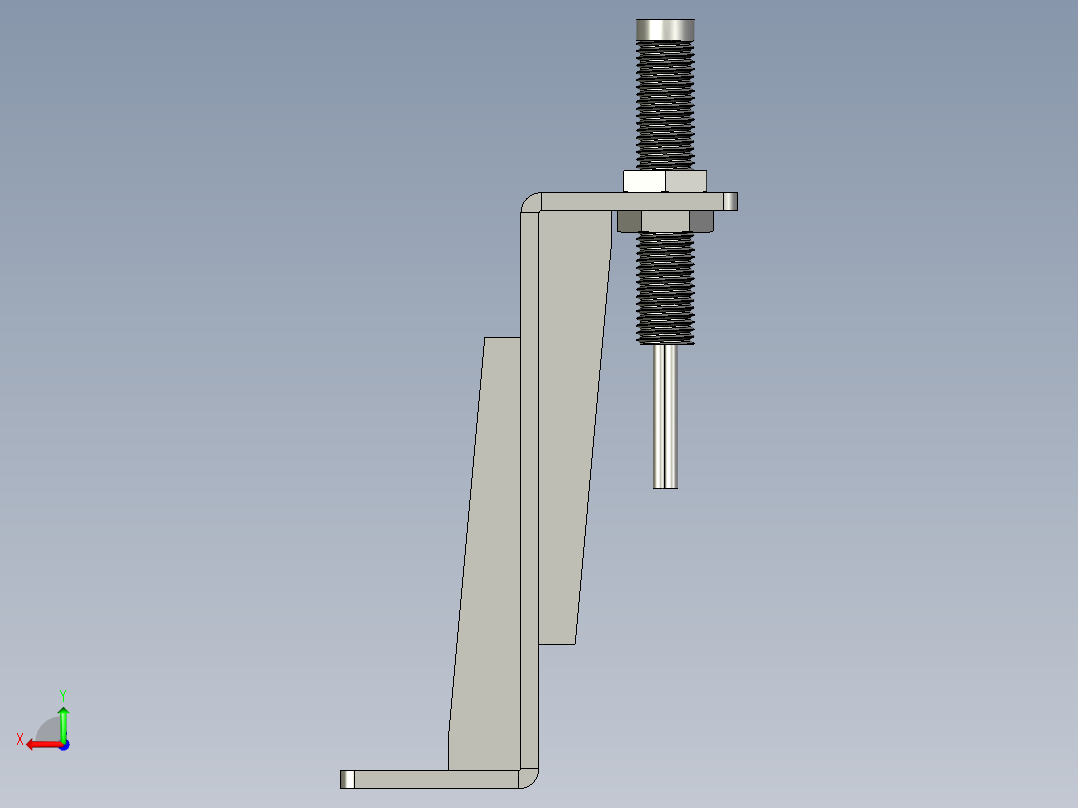 上料信号感应后视图