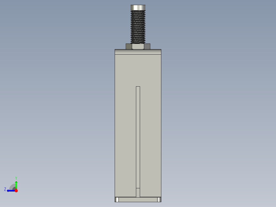 上料信号感应右视图