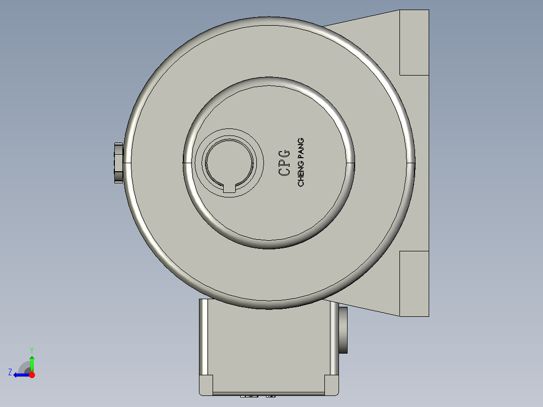 CH400-(30)SB-CH400-(15-90)S右视图