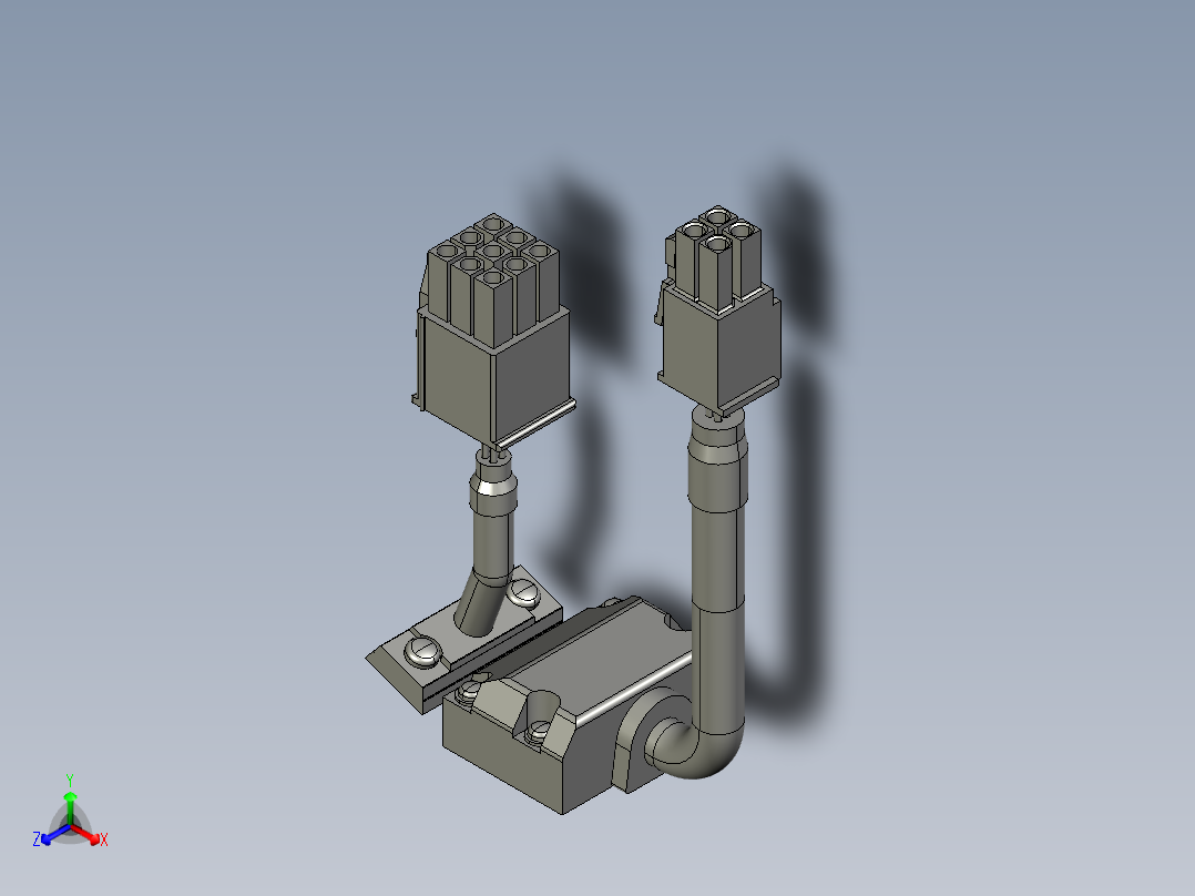 MHMF042L1U2M2正等轴测图