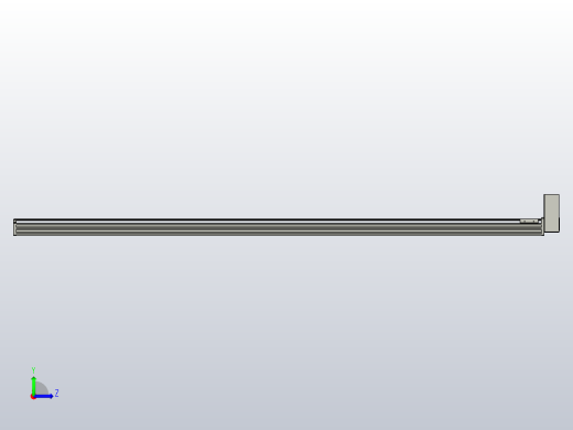 皮带直线轴半封闭可选导轨TPA-HNB-65S-90-L2150-LU-C-P10-N3左视缩略图