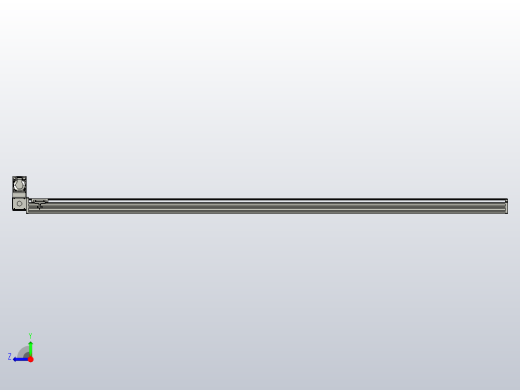 皮带直线轴半封闭可选导轨TPA-HNB-65S-90-L2150-LU-C-P10-N3右视缩略图