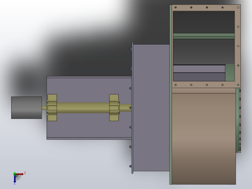 GW系列插入式高温风机[GW3.6#]俯视缩略图