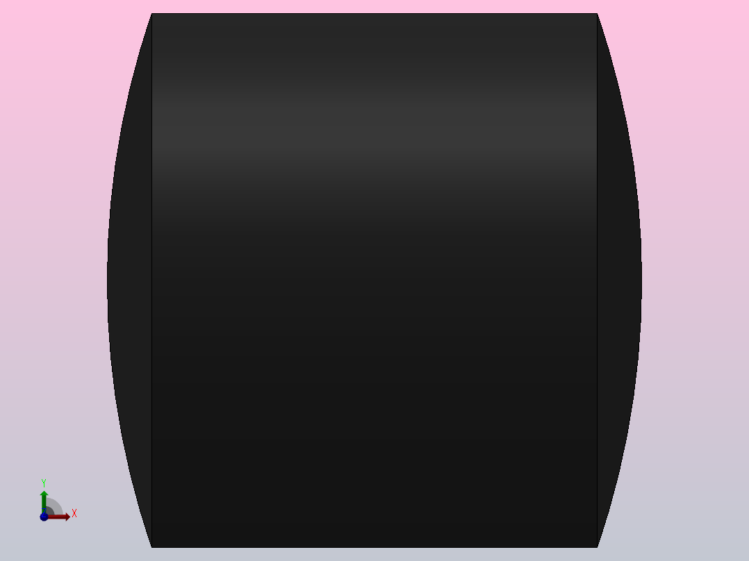 T单耳接杆[40]气缸附件前视图