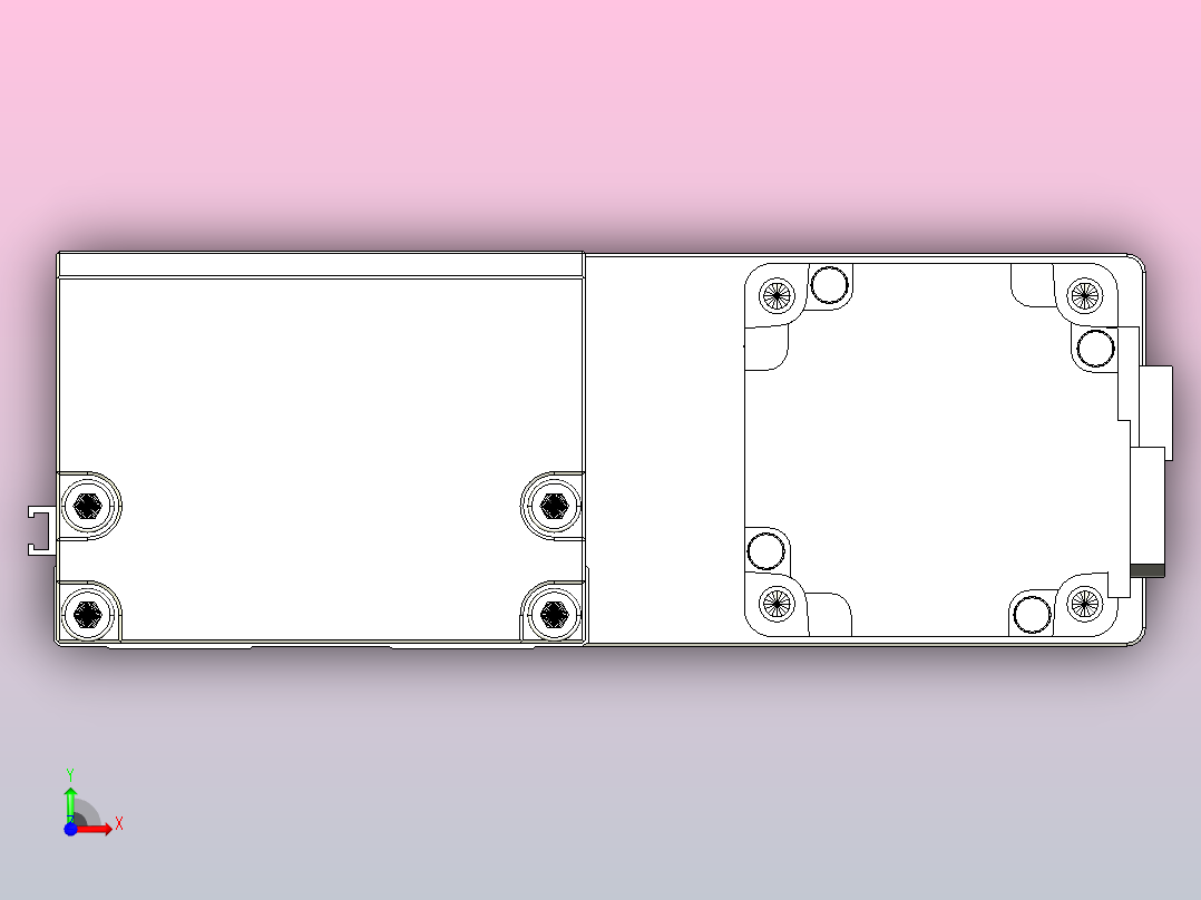 钢基模组TPA-KSR-8610C-640A1-MR-H0S0前视图