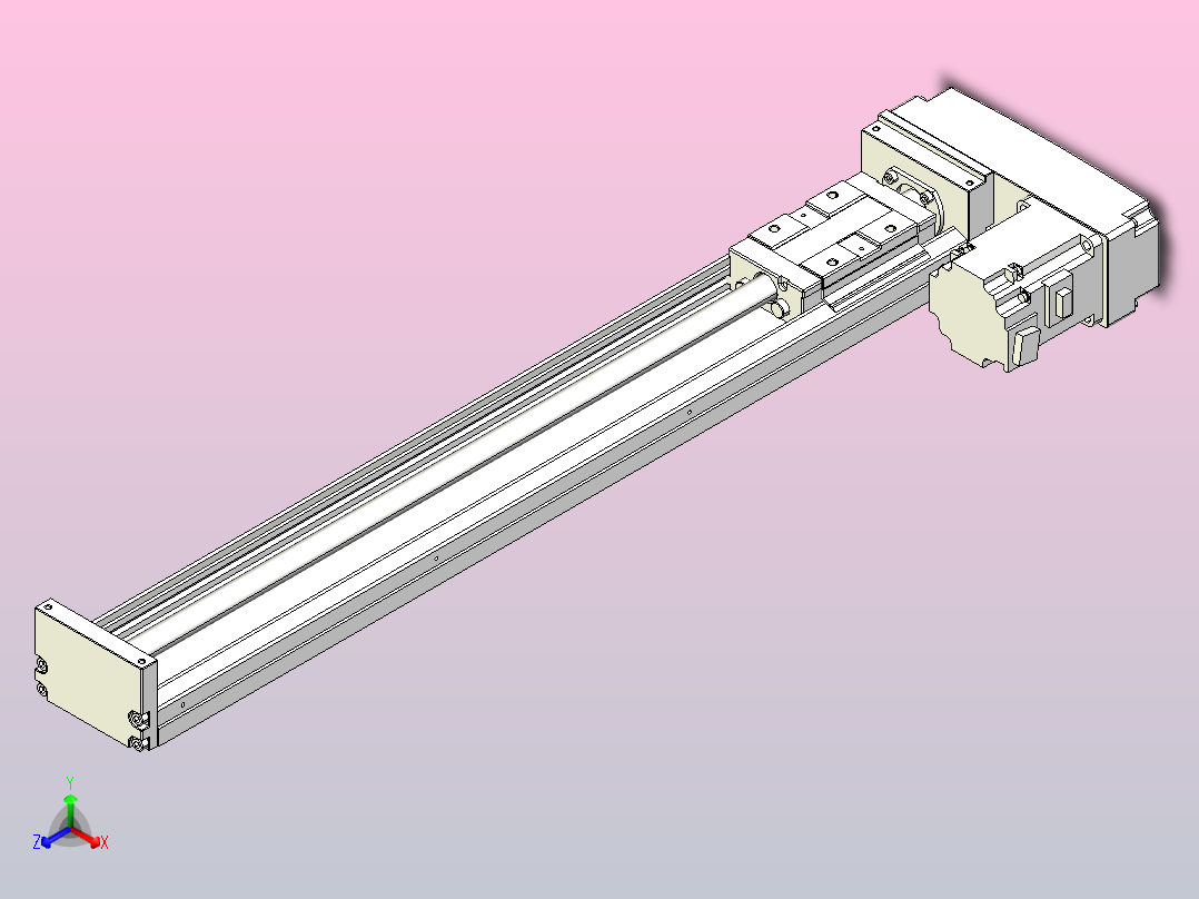 钢基模组TPA-KSR-8610C-640A1-MR-H0S0正等轴测图