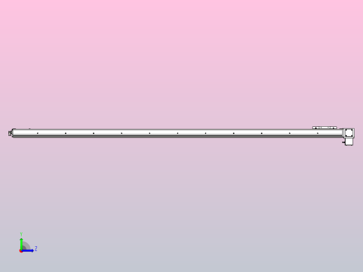 ECB10-2100-LD直线模组左视缩略图