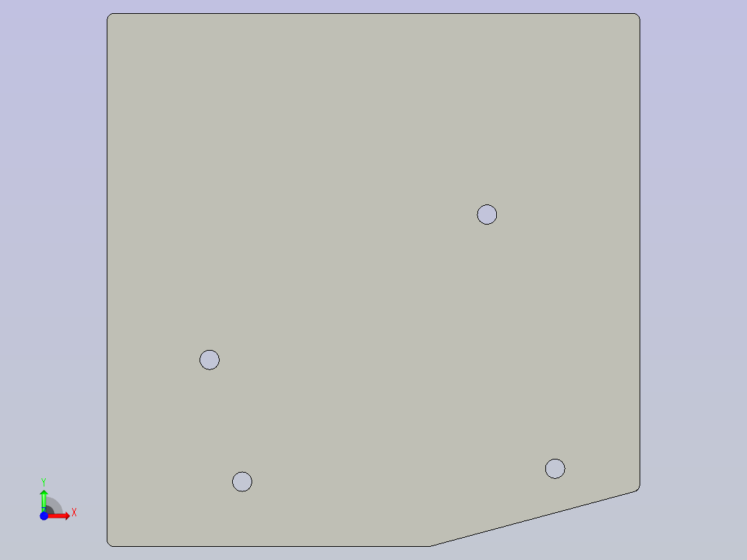 倾斜壁挂模型车前视图