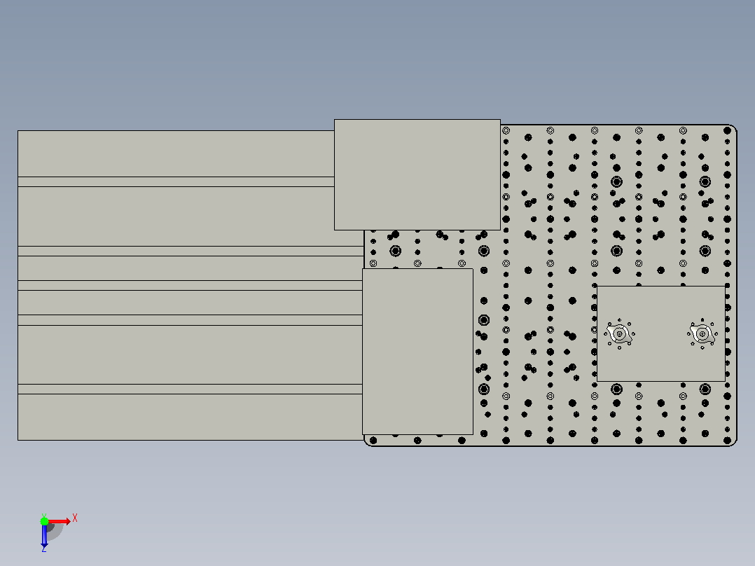Okuma 560 系列托盘和夹具..zip.zip俯视图