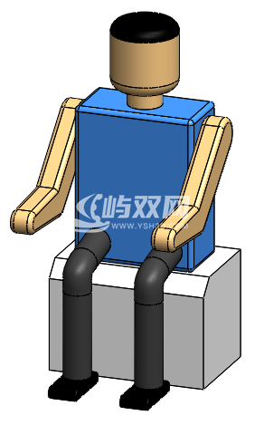 3D人体设计现实解剖和比例缩略图
