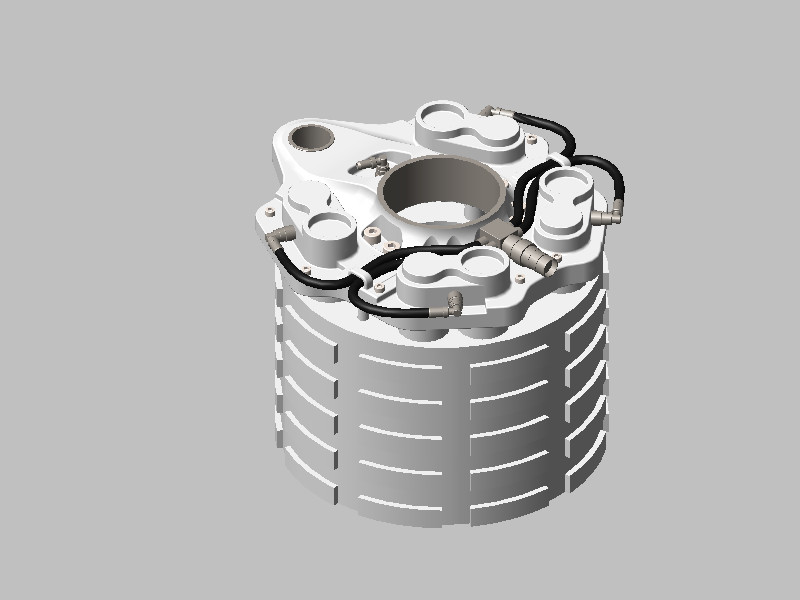 飞机刹车片3D模型