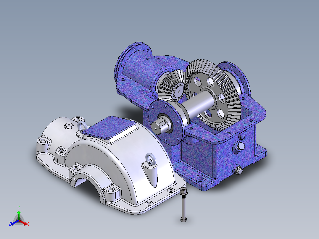 圆锥齿轮减速器_13