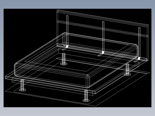 室内家具和灯具等的模型十-J-B13