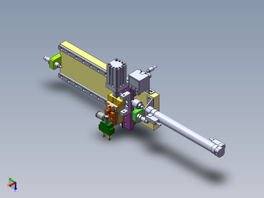 气缸二位上下搬运
