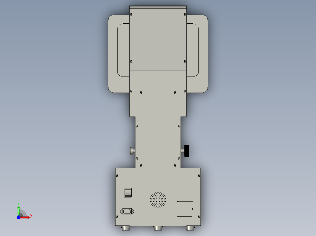一键式测量仪-二代前视图