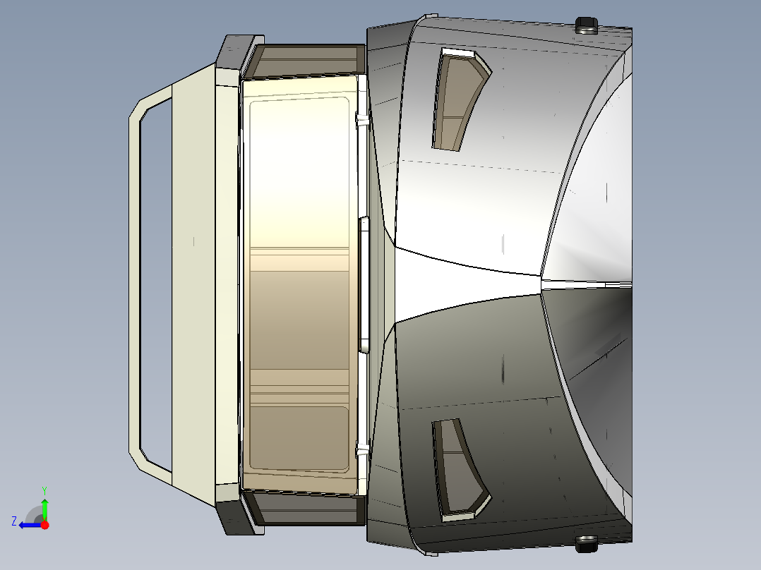 摩托艇模型图右视图