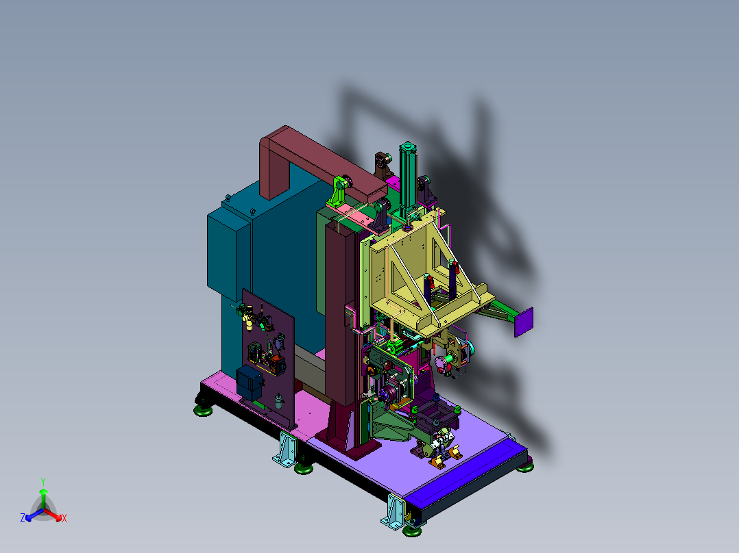 发动机缸头螺栓自动拧紧机