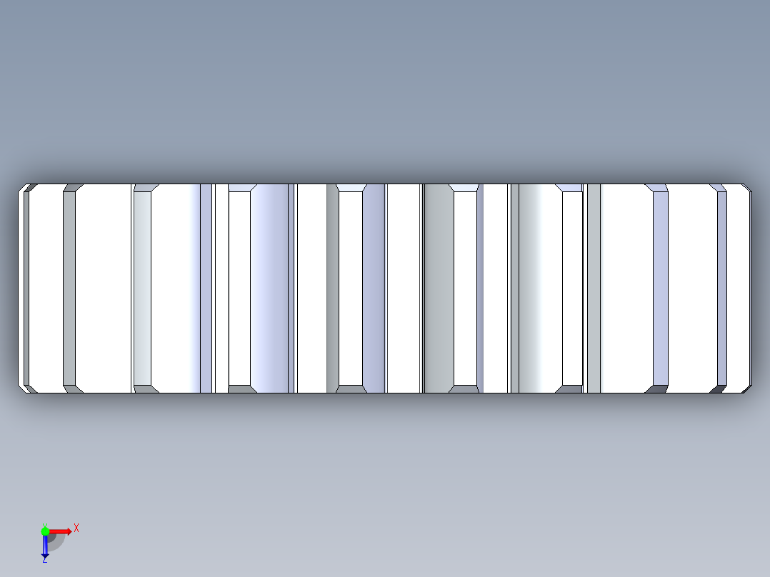 正齿轮-m0.8 20PA 20t Spur Gear俯视图