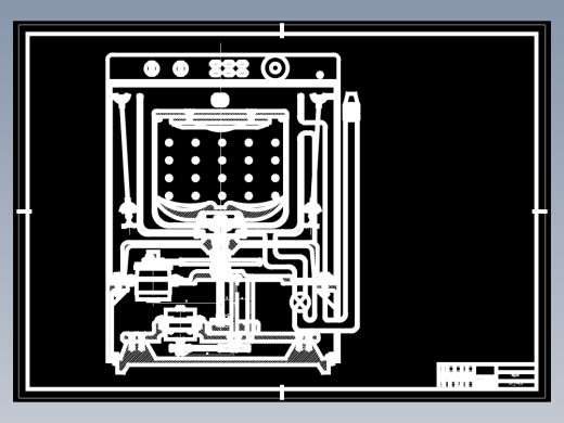 波轮全自动洗衣机传动系统的设计CAD+说明书