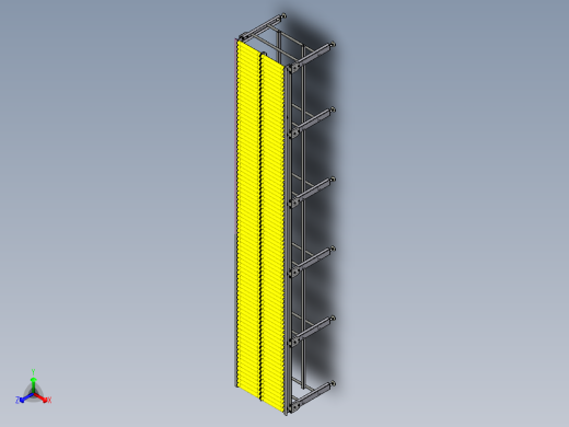 5米滚筒输送机conveyor-free-5m-STP