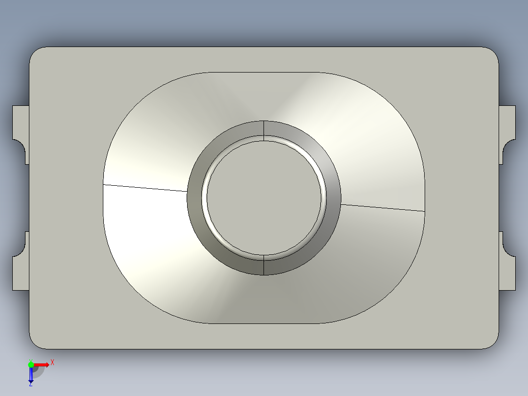 12.6㎜ x 1.6㎜ SMD轻触开关俯视图