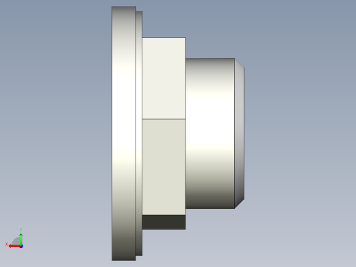 襯套&螺帽VCK.362-3D多系列多零件图纸模型后视缩略图