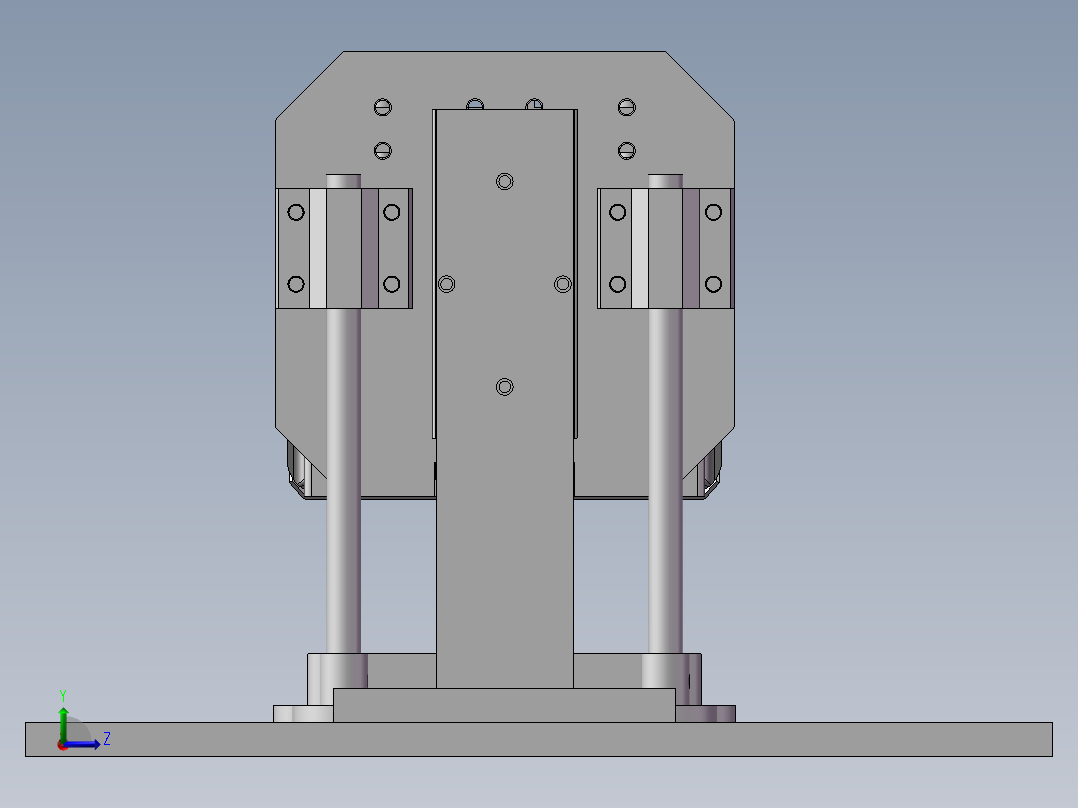 组装压合机左视图