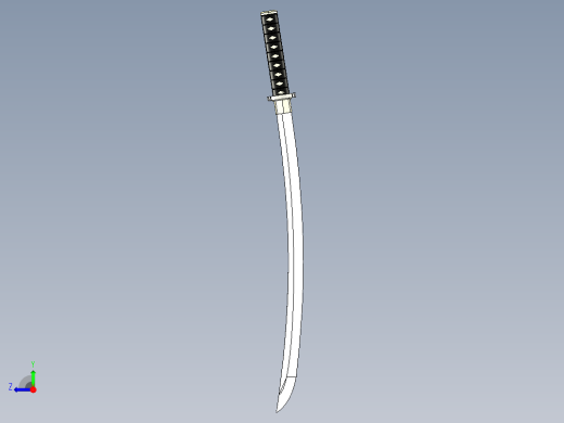 武士刀右视缩略图