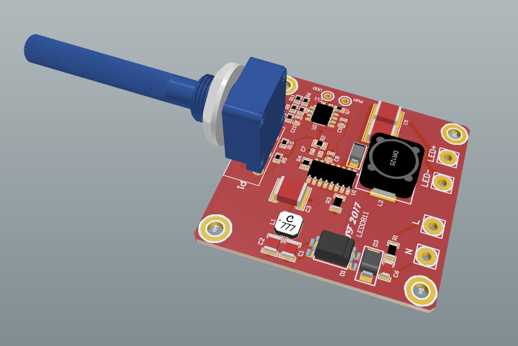 LED灯丝驱动器PCB