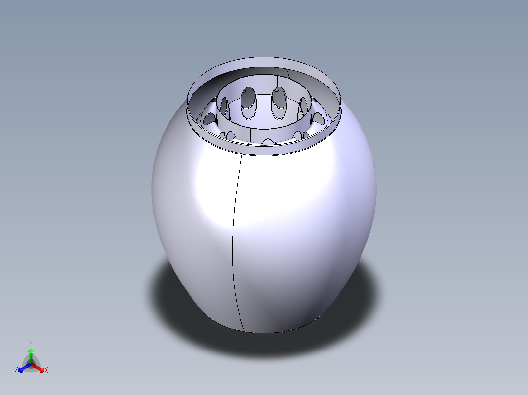燃气轮机燃烧室---模型格式为 catia