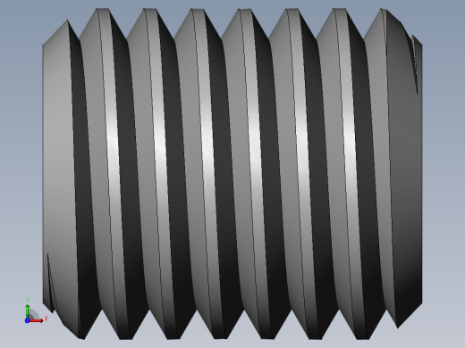 DIN 913-ISO 4026 固定螺钉-M14 L=16.SLDPRT前视缩略图