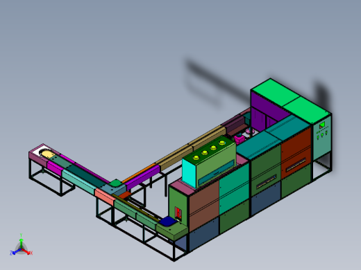 金属罐体喷涂揭膜机