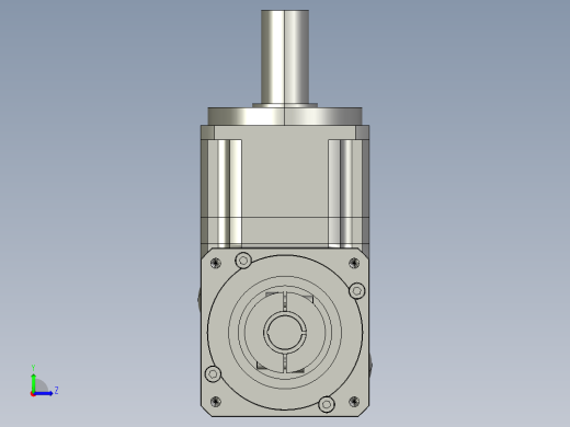 斜齿ZPGH142-L1 28-130-165-M10.STEP左视缩略图