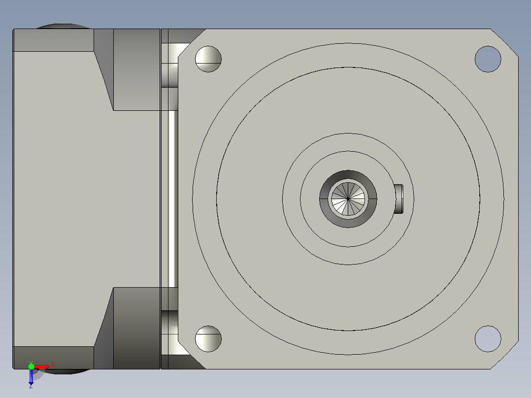 斜齿ZPGH142-L1 28-130-165-M10.STEP俯视图
