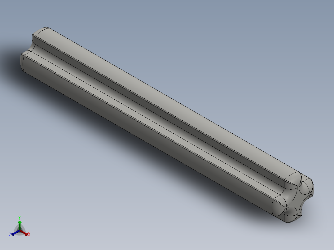 乐高机械组车桥-3705 White Technic Axle 4主视图